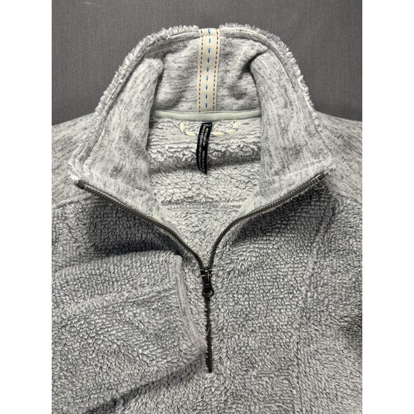 Kuhl Jackets & Blazers - KUHL 1/4 Zip Sherpa High Pile Fleece Jacket Women's XS Fuzzy Gray Outdoors